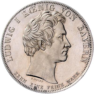 Ludwig I. 1825-1848 - Mince, medaile a papírové peníze