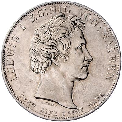 Ludwig I. 1825-1848 - Münzen, Medaillen und Papiergeld