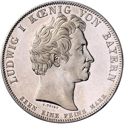 Ludwig I. 1825-1848 - Mince, medaile a papírové peníze