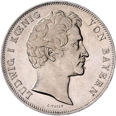 Ludwig I. 1825-1848 - Coins, medals and paper money