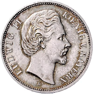 Ludwig II. 1864-1886 - Monete, medaglie e cartamoneta