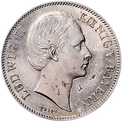 Ludwig II. 1864-1886 - Münzen, Medaillen und Papiergeld