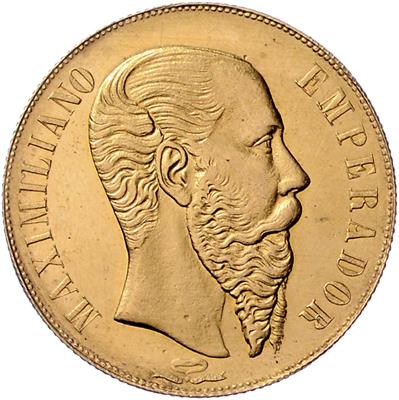 Maximilian I. 1864-1867 GOLD - Münzen, Medaillen und Papiergeld