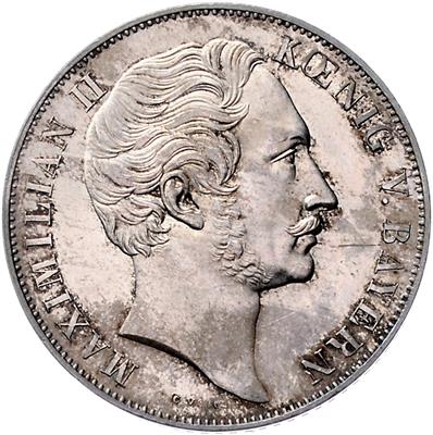 Maximilian II. 1848-1864 - Mince, medaile a papírové peníze