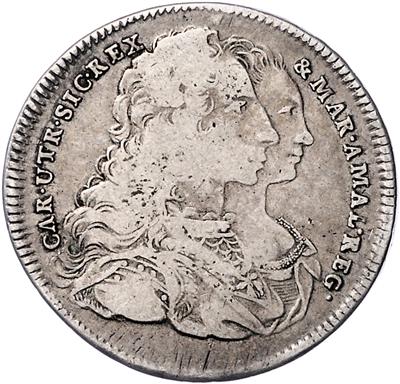 Neapel, Carlo III. di Borbone 1734-1759 - Mince, medaile a papírové peníze