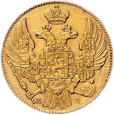 Nikolaus I. 1825-1855 GOLD - Coins, medals and paper money