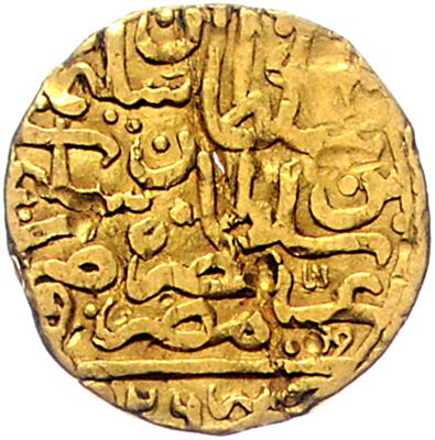 Osmanisches Reich, Sultan Süleyman I., der Große AH 926-974 (1520-1566) GOLD - Mince, medaile a papírové peníze