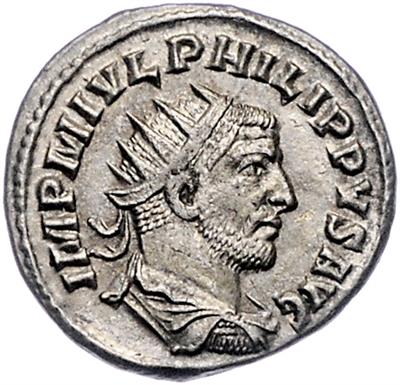 Philippus I. 244-249 - Münzen, Medaillen und Papiergeld