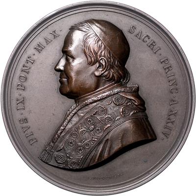 Pius IX. 1846-1878 - Münzen, Medaillen und Papiergeld
