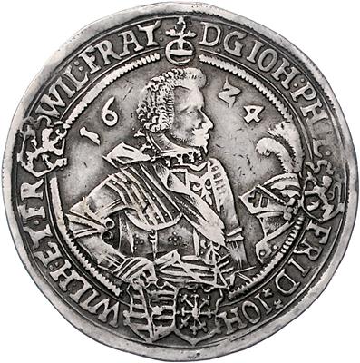 Sachsen-Altenberg, Johann Philipp und seine 3 Brüder 1603-1625 - Mince, medaile a papírové peníze