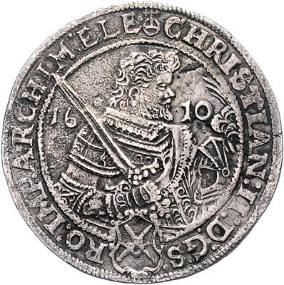 Sachsen, Christian II., Johann Georg I. und August 1591-1611 - Monete, medaglie e cartamoneta