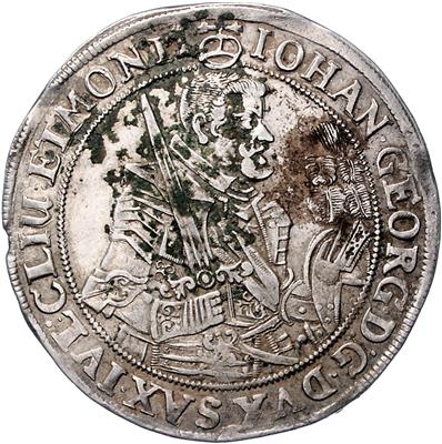 Sachsen, Johann Georg I. 1615-1656 - Coins, medals and paper money