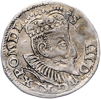 Sigismund III. 1587-1632 - Mince, medaile a papírové peníze