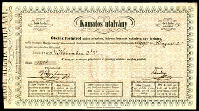 Ungarische Landeskasse - Mince, medaile a papírové peníze