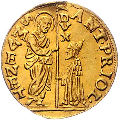 Venedig, Antonio Priuli 1618-1623 GOLD - Münzen, Medaillen und Papiergeld