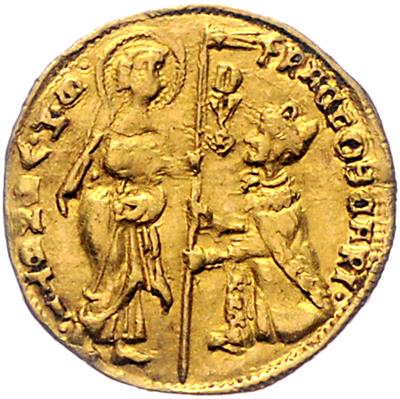 Venedig, Francesco Foscari 1423-1457 GOLD - Monete, medaglie e cartamoneta