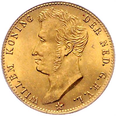 Wilhelm I. 1815-1840 GOLD - Münzen, Medaillen und Papiergeld