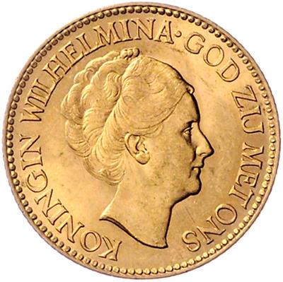 Wilhelmina 1890-1948 GOLD - Mince, medaile a papírové peníze