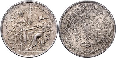 1. Österreichisches Bundesschiessen in Wien 1880 - Coins