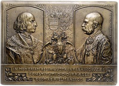 400 Jahrjubiläum der Niederösterreichischen Statthalterei - Monete