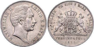 Bayern, Maximilian II. 1848-1864 - Coins