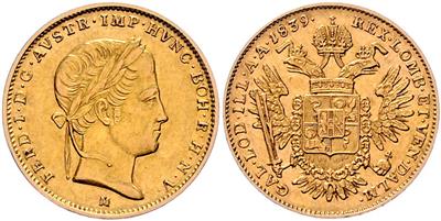 Ferdinand I. GOLD - Münzen