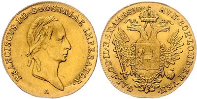 Franz I. Gold - Monete