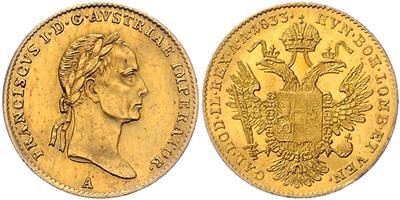 Franz I. GOLD - Münzen