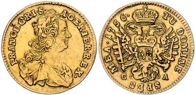 Franz I. Stefan, GOLD - Mince