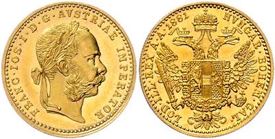 Franz Josef I GOLD - Mince