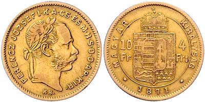 Franz Josef I. GOLD - Münzen