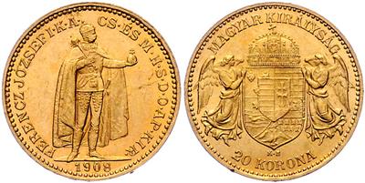 Franz Josef I. GOLD - Münzen