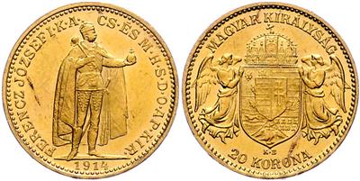 Franz Josef I. GOLD - Münzen