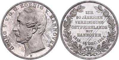 Hannover, Georg V. 1851-1866 - Mince