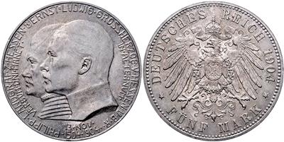Hessen-Darmstadt, Ernst Ludwig, 1892-1918 - Monete