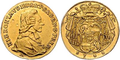Hieronymus v. Colloredo, GOLD - Mince