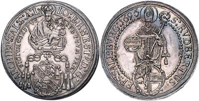 Johann Ernst v. Thun und Hohenstein - Münzen