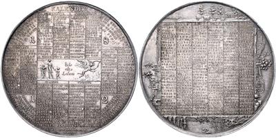 Kalendermedaille 1812 - Münzen