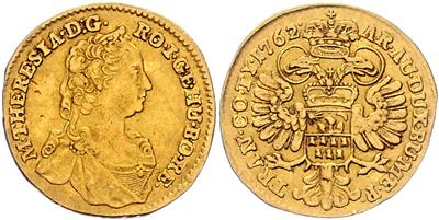 Maria Theresia GOLD - Münzen