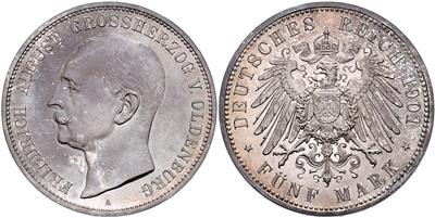 Oldenburg, Friedrich August 1900-1918 - Coins