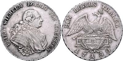 Preussen, Friedrich Wilhelm II. 1786-1797 - Münzen