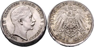 Preussen, Wilhelm II. 1888-1918 - Coins