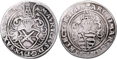 Sachsen A. L., Moritz 1541/47-1553 - Mince