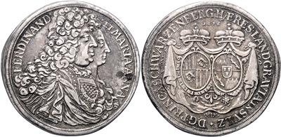 Schwarzenberg, Ferdinand Wilhelm Eusebius 1683-1703 - Mince