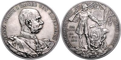 VI. mährisches Landesschießen in Mährisch Ostrau vom 28. Juni bis 7. Juli 1896 - Monete