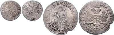 (4 Stk.) Ferdinand II. - Coins