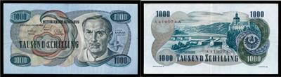 1000 Schilling 1961 - Münzen