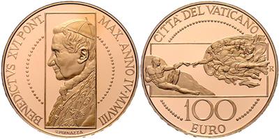 Benedikt XVI. 2005-2013, GOLD - Coins