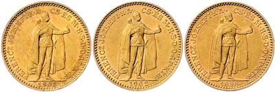 Franz Josef I. GOLD - Münzen