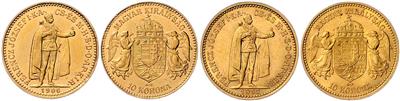 Franz Josef I. GOLD - Münzen